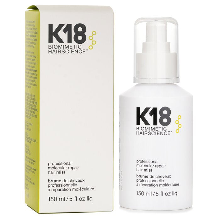 K18 Biomimetic Hairscience Molecular Repair Hair Mist Spray, 5 fl oz/150 mL